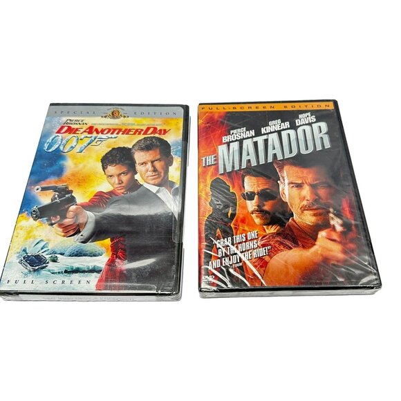 Pierce Brosnan James Bond DVD Lot 2 Die Another Day 007 & The Matador New - Picture 1 of 5